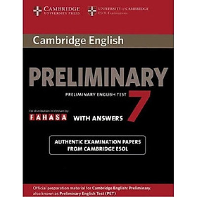 Cambridge Preliminary English Test 7 Student