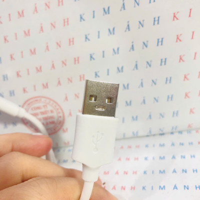 Dây sạc Ham mer chân cắm IOS (L ) dòng điện 2A, Kim Ánh bảo hành hàng chính hãng 12 tháng