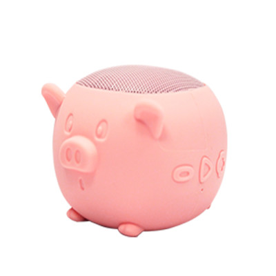 Loa bluetooth SoundMax MB-5 hình con lợn màu hồng- Hàng chính hãng