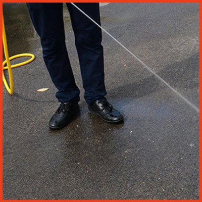 Rửa xe tưới cây Bộ dây và vòi xịt tăng áp lực nước 300% loại 25m cút nhựa,nối nhựa 206846