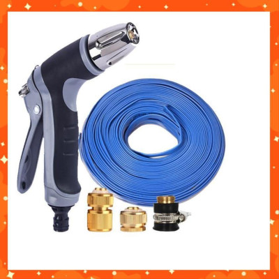 Vòi phun xịt rửa xe, tưới cây chuyên nghiệp 20m 206817 (cút đồng nối đồng) 