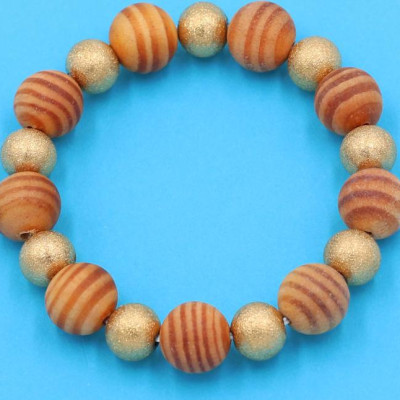 Chuỗi đeo tay gỗ Huyết Rồng 12 ly GHRHVM1