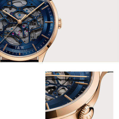 Đồng hồ nam chính hãng IW CARNIVAL IW524G-1 Kính sapphire ,chống xước ,Chống nước 30m ,Bảo hành 24 tháng,Máy cơ (Automatic),dây da cao cấp, thiết kế đơn giản dễ đeo