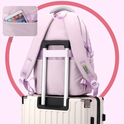 Balo thời trang phong cách Hàn Quốc dày dặn chống thấm nước dùng cho đi học, đi chơi - BEE GEE – BLTT9057A