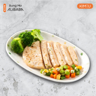 Ức Gà Steak Vị Tỏi Hàn Quốc Ăn Liền Healthy Tăng Cơ Giảm Cân - Gói 100g