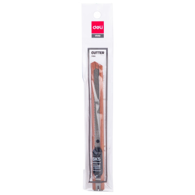  Dao rọc giấy nhỏ Deli - Đỏ/Tím/Xanh lá/Xanh dương - 1 chiếc màu ngẫu nhiên - E2066