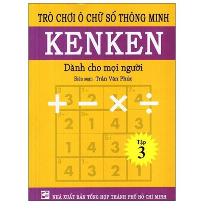 Sách - Trò Chơi Ô Chữ Số Thông Minh Ken Ken - Combo 5 Cuốn - Nhân Trí Việt