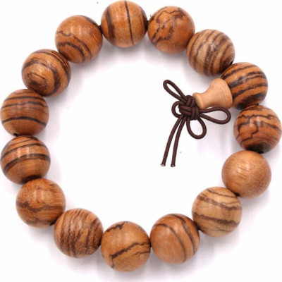 Vòng tay chuỗi hạt gỗ huỳnh đàn 15 ly