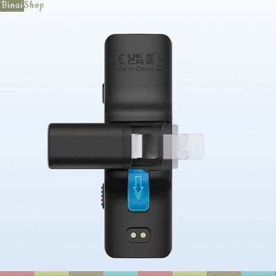 BOYALINK 2 / BOYALINK 2 A1 - Micro Cài Áo Không Dây 2.4GHz Cho IOS, Android, Máy Ảnh, Phạm Vi Thu 300m - Hàng chính hãng