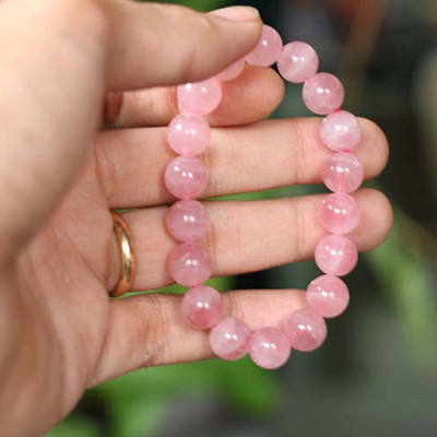 Thạch Anh Hồng Brazil Vip Aaa 10mm Ngọc Quý Gemstones VT135