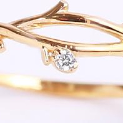 Nhẫn bạc đơn giản nụ hoa rẻ đẹp Gix Jewel N21