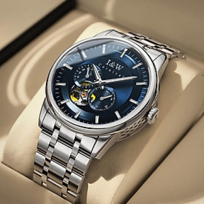 Đồng Hồ Nam I&W Carnival 706G Chính Hãng Full Box Chống Nước Kính Chống Xước Dây Thép Cao Cấp BH 60T (Máy Cơ Tự Động)