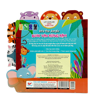 Cùng Khám Phá - Bước Vào Rừng Rậm - Bìa Cứng