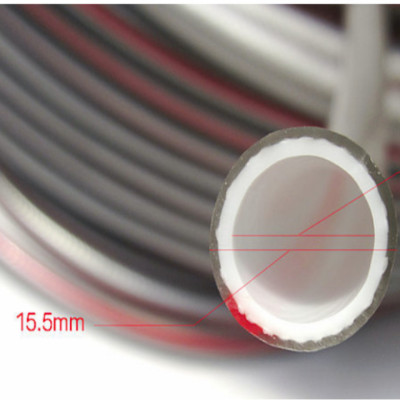 Bộ dây và vòi xịt rửa xe tưới cây  tăng áp thông minh 810-2576-1 (dây xám-cút nối xanh)