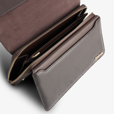 Ví Cầm Tay Nam Gence Da Bò Box HT03