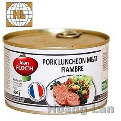 Pate thịt heo Luncheon Meat Jean Floch 400g - Pháp
