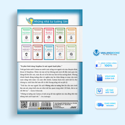 Những Nhà Tư Tưởng Lớn - Camus Trong 60 Phút - Vanlangbooks