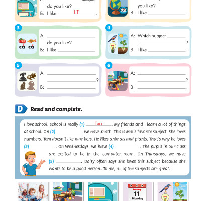 Bài tập Bổ trợ Tiếng Anh 5 i-Learn Smart Start