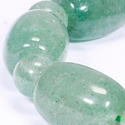 Vòng lu thống đá thạch anh dâu xanh 20x15cm mệnh hỏa, mộc - Ngọc Quý Gemstones