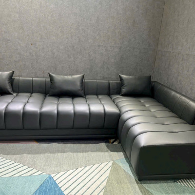 Sofa góc L phòng khách Juno sofa Hugo NK2025 KT3m1 x 1m8 