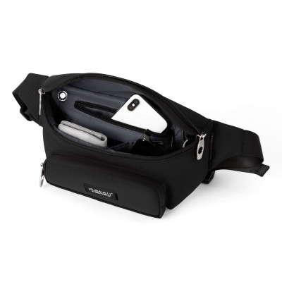 Túi bao tử unisex Cali Cross Bag chính hãng NATOLI nhiều ngăn chống nước thời trang đơn giản cao cấp