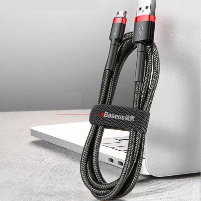 Cáp sạc dây dù Micro USB chính hãng Baseus Cafule Cable dài 1m (màu ngẫu nhiên)