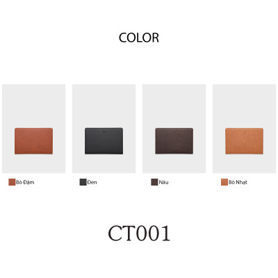 [VOUCHER 30K] Ví Lata ( Thời trang nam dáng cầm tay cỡ lớn - Ví da CT001 )