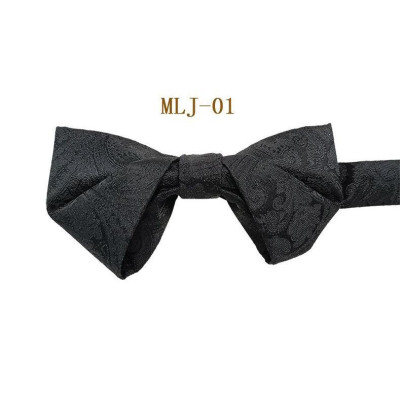 Nơ cổ nam chú rể mẫu mới kiểu dáng Hàn Quốc 2022 Giangpkc hoa văn gấm.