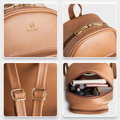 Balo Yuumy ( Thời trang nữ cỡ trung - Balo da Liberal YBA55 )