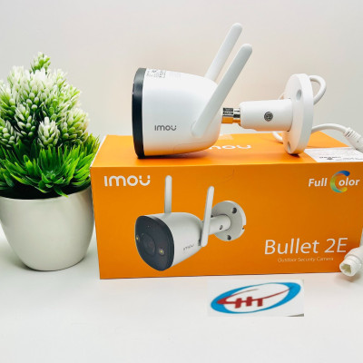Camera IP Wifi Ngoài Trời Imou F22FP Bullet 2E Full HD 1080P CÓ MÀU BAN ĐÊM, KÈM THẺ NHỚ 128G - Hàng Chính Hãng