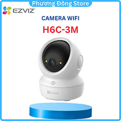 Camera WiFi quay quét EZVIZ H6c Pro 2K 3MP - Hàng chính hãng