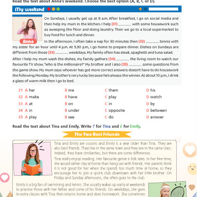 Bài tập Bổ trợ Tiếng Anh 8 Right On!