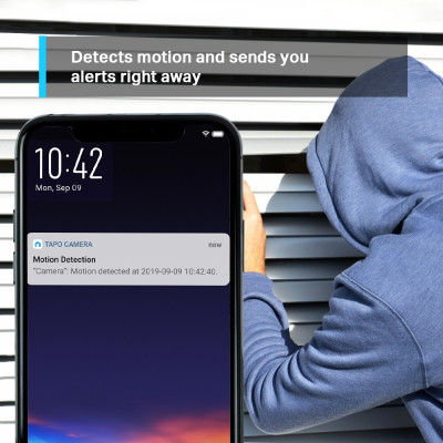 Camera Wi-Fi TP-Link TC70 1080P An Ninh Gia Đình Có Thể Điều Chỉnh Hướng (Điều khiển bằng giọng nói)  - Hàng Chính Hãng 