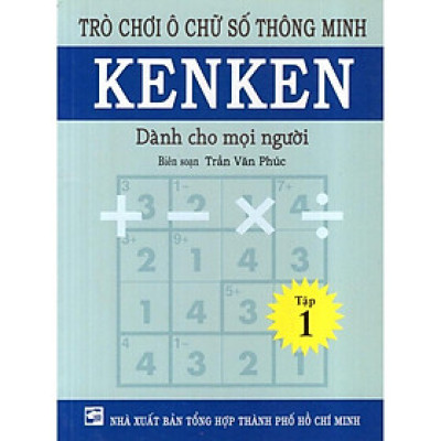 Sách - Trò Chơi Ô Chữ Số Thông Minh Ken Ken - Combo 5 Cuốn - Nhân Trí Việt