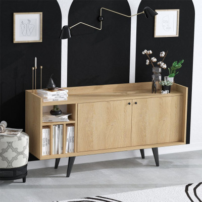 Bàn sảnh ra vào gỗ hiện đại SMLIFE Criuna