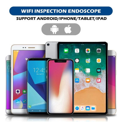 Quà Tặng Trị Giá 299K - Hàng Chính Hãng Camera Nội Soi Công Nghiệp F220 Độ Dài 5m - Đường Kính Camera 5.5mm - Chống Nước IP67 - LED  - Hành Ảnh Độ Phân Giải HD - Tích Hợp  WiFi - Tương Thích HĐH Android iOS