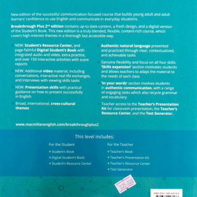 Breakthrough Plus 2nd Edition Level 3 Student