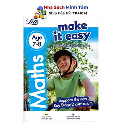 Sách - Letts Make It Easy - Maths (Age 7-8) - Nhân Trí Việt