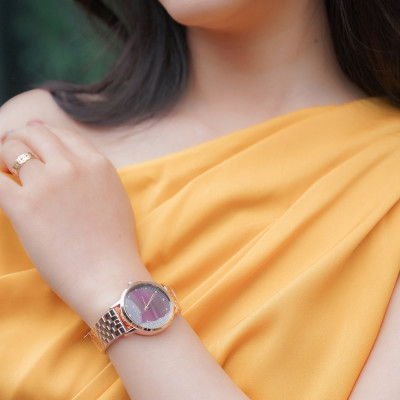 Đồng Hồ Nữ Julius Hàn Quốc JA-1283 Dây Thép Thanh Lịch - Đẳng Cấp