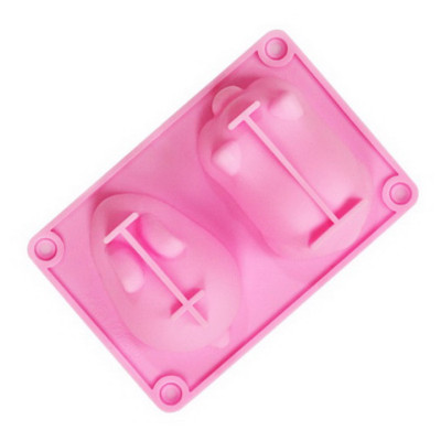 Khuôn silicon làm bánh bao, bánh trôi nước, rau câu thỏ con, heo mập - Mã số 1021