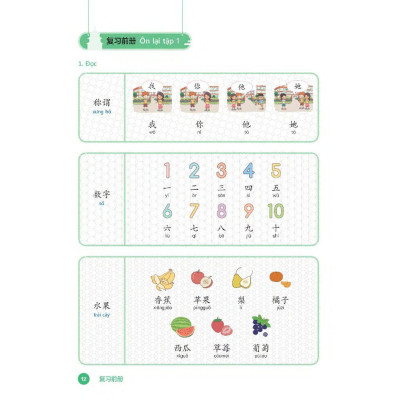 Sách - Tiếng Trung Dành Cho Học Sinh  Tiểu Học - Sách Bài Học - Tập 2 - Nhân Trí Việt