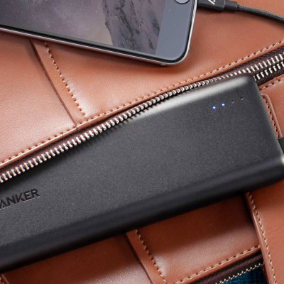 Pin Sạc Dự Phòng Anker PowerCore 20100mAh - A1271H11 / A1271011 (Đen) - Hàng Chính Hãng