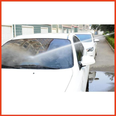 Rửa xe tưới cây Bộ dây và vòi xịt tăng áp lực nước 300% loại 25m cút nhựa,nối nhựa 206701-3