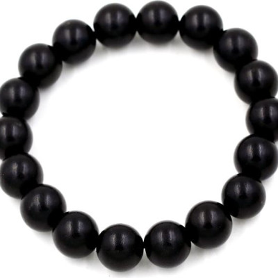 Vòng tay chuỗi hạt gỗ Đàn hương đen 12 ly 18 hạt