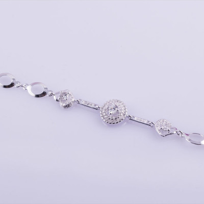 Lắc tay bạc nữ S925 Italia Bạc Xinh Huện Ngân RYB140063