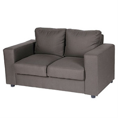 Sofa Vải 2 Chỗ Calvin/L Juno Sofa - Nâu (146 x 84 cm)