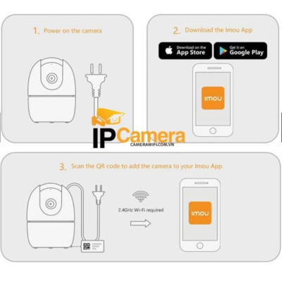 Camera wifi Imou C22EP - Hàng chính hãng