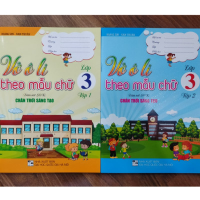 Sách - Vở ô li theo mẫu chữ lớp 3 - tập 1 ( Chân Trời Sáng Tạo )