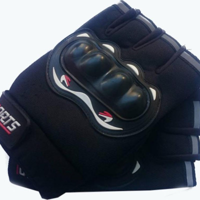 Găng tay/bao tay hở ngón đi phượt, tập Gym có gù bảo hộ