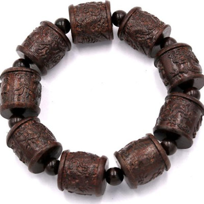 Vòng tay chuỗi hạt trụ rồng thần mộc